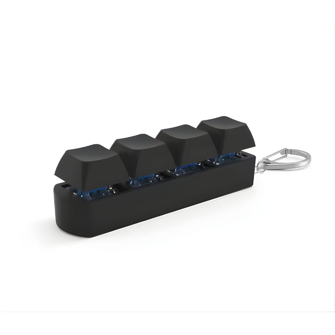 Llavero Antiestrés de 4 Teclas