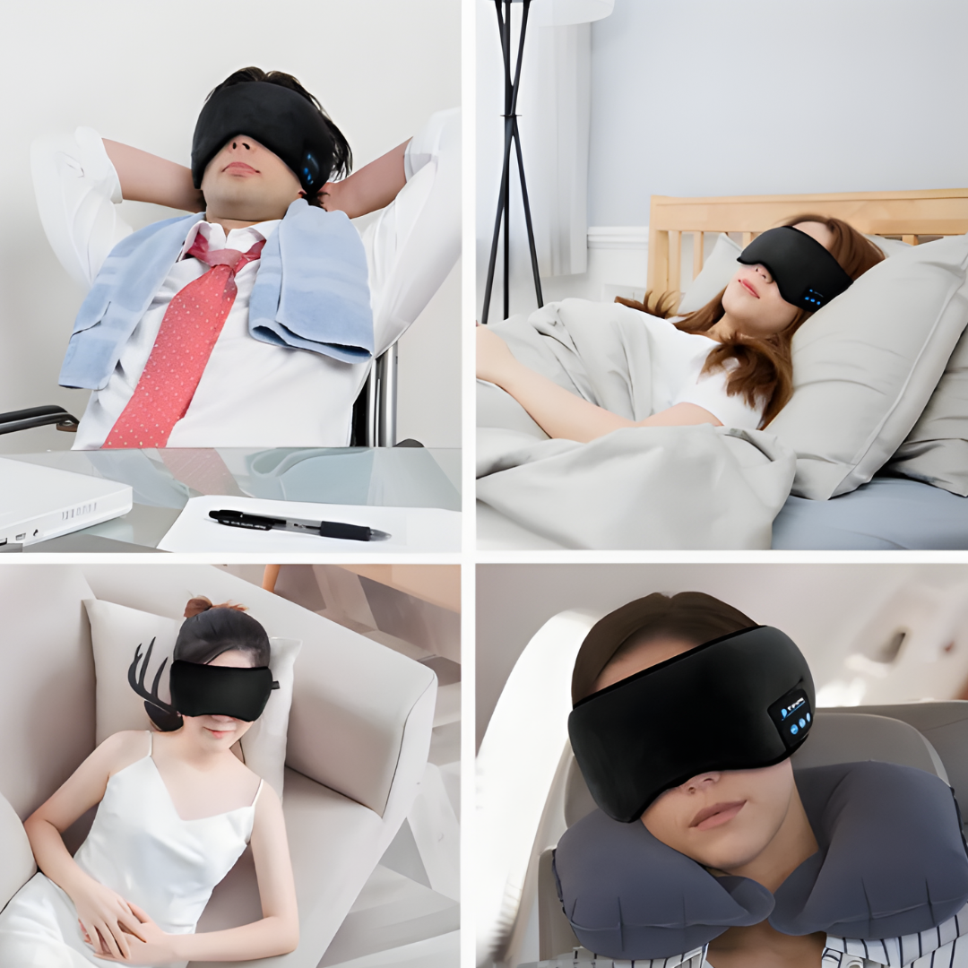 Antifaz para dormir con sonido